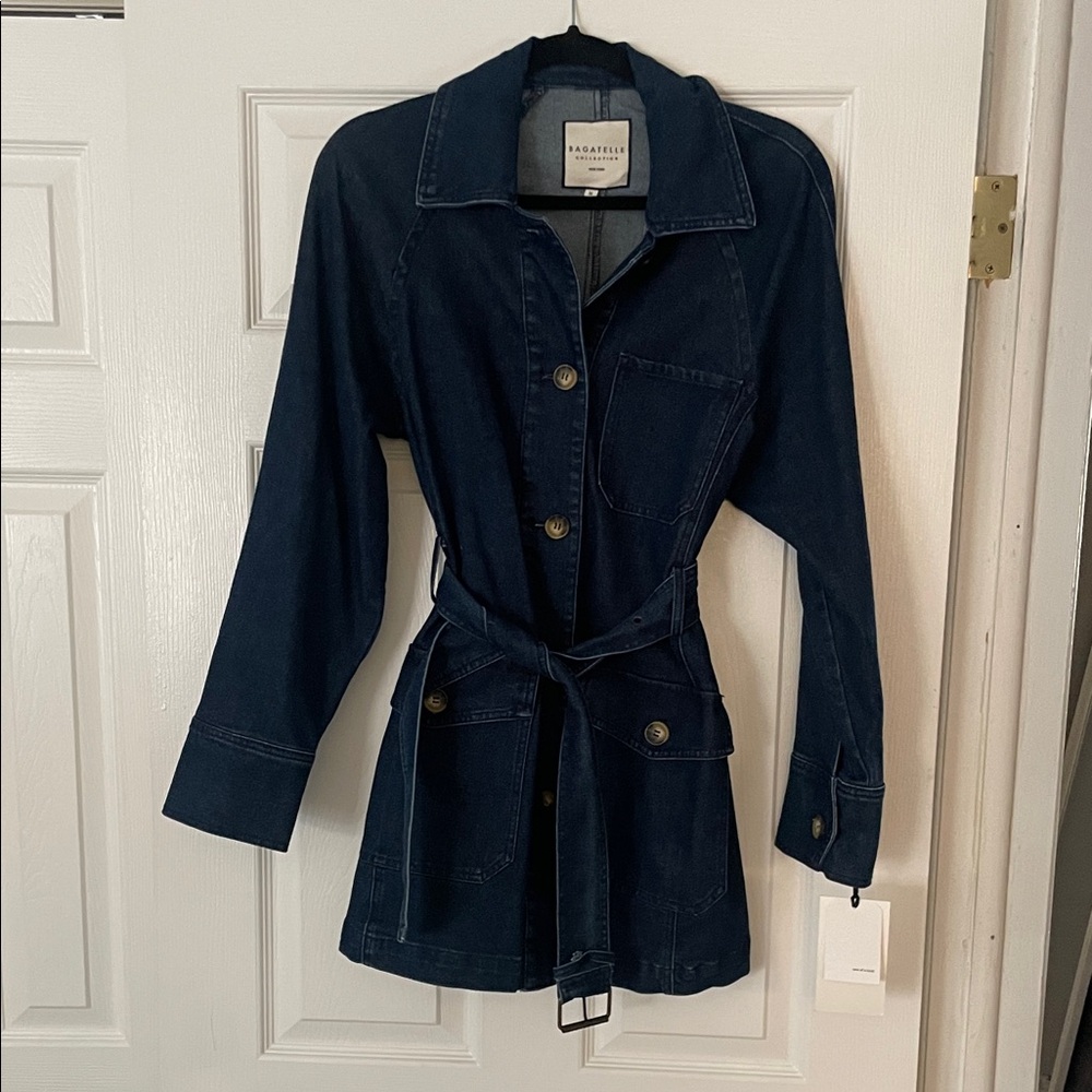 Banana Republic Dark Blue Denim Jacket